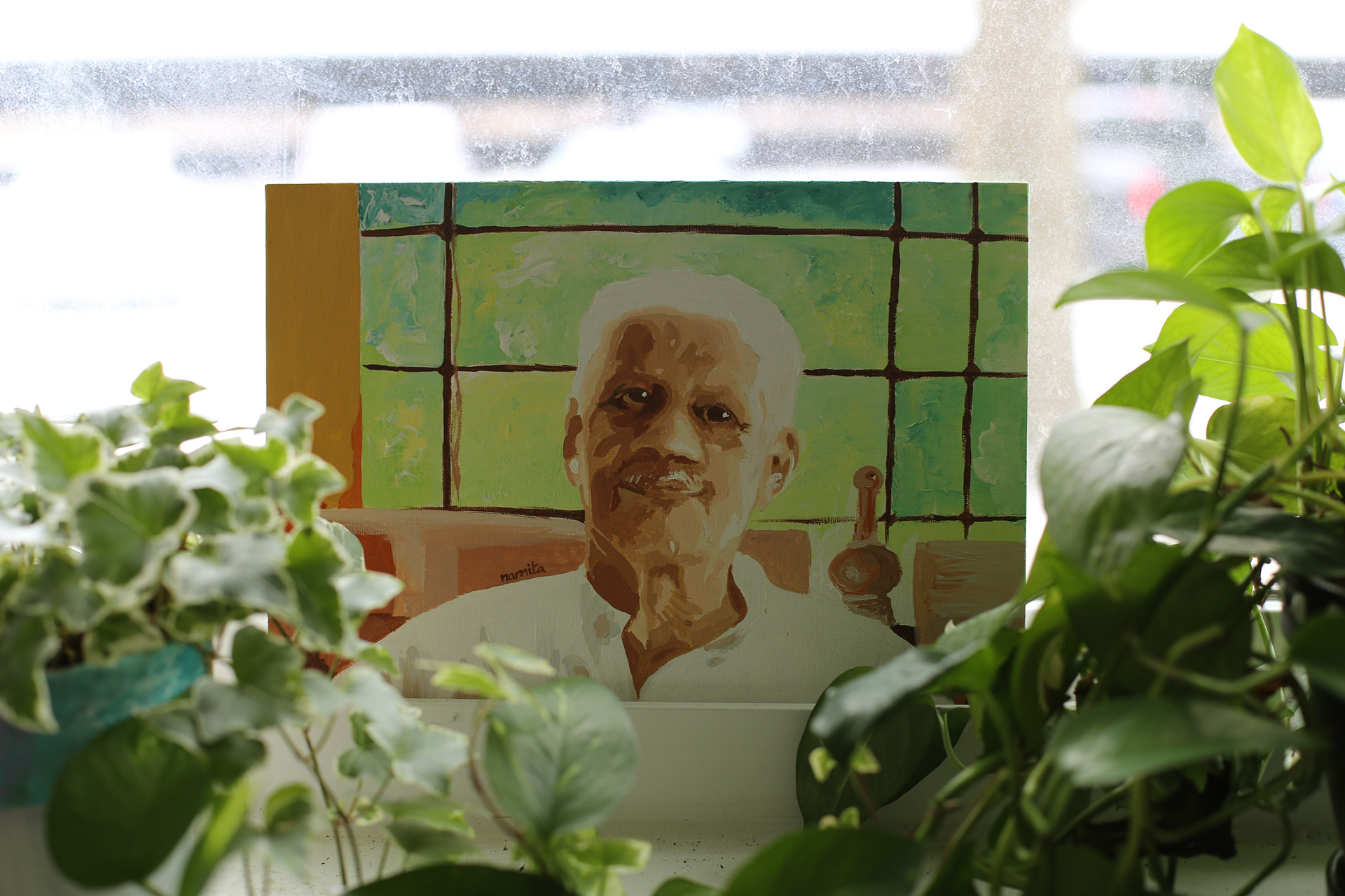 __placeholder acrylic portrait 1 description